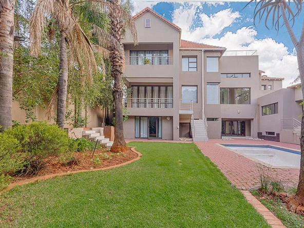 8 Bedroom 8 Bath Fully Furnished Mansion for Sale in Bedfordview, Johannesburg for R21,500,000 – Garden | Pool | Pet Friendly | Erf: 2,023m²