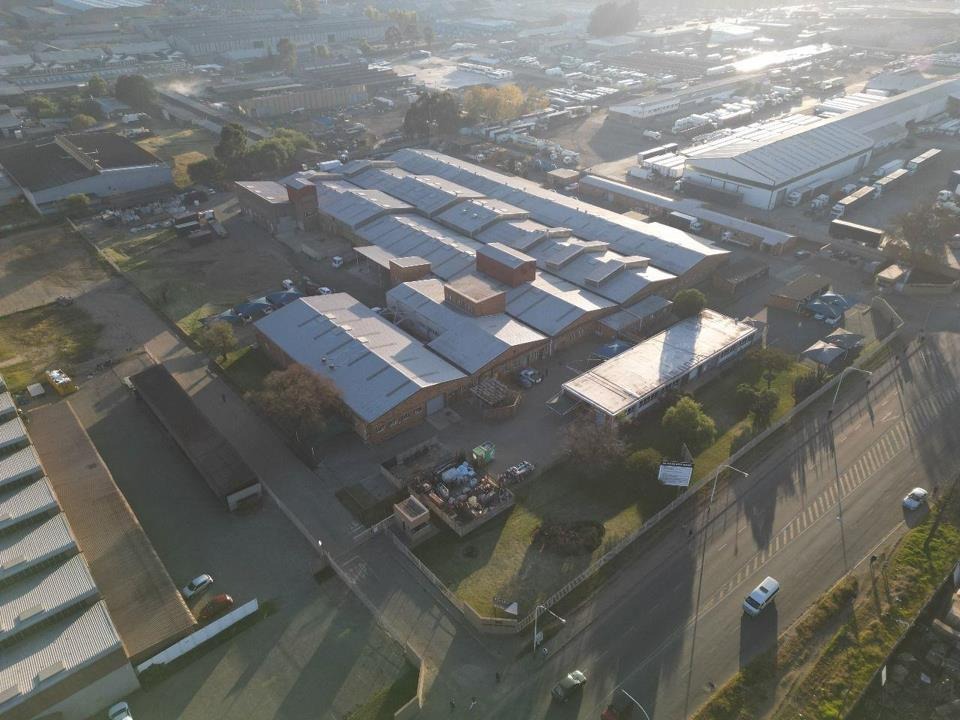 Industrial Property for Sale in Boksburg Central for R74,900,000 - ROI: 13.5%.