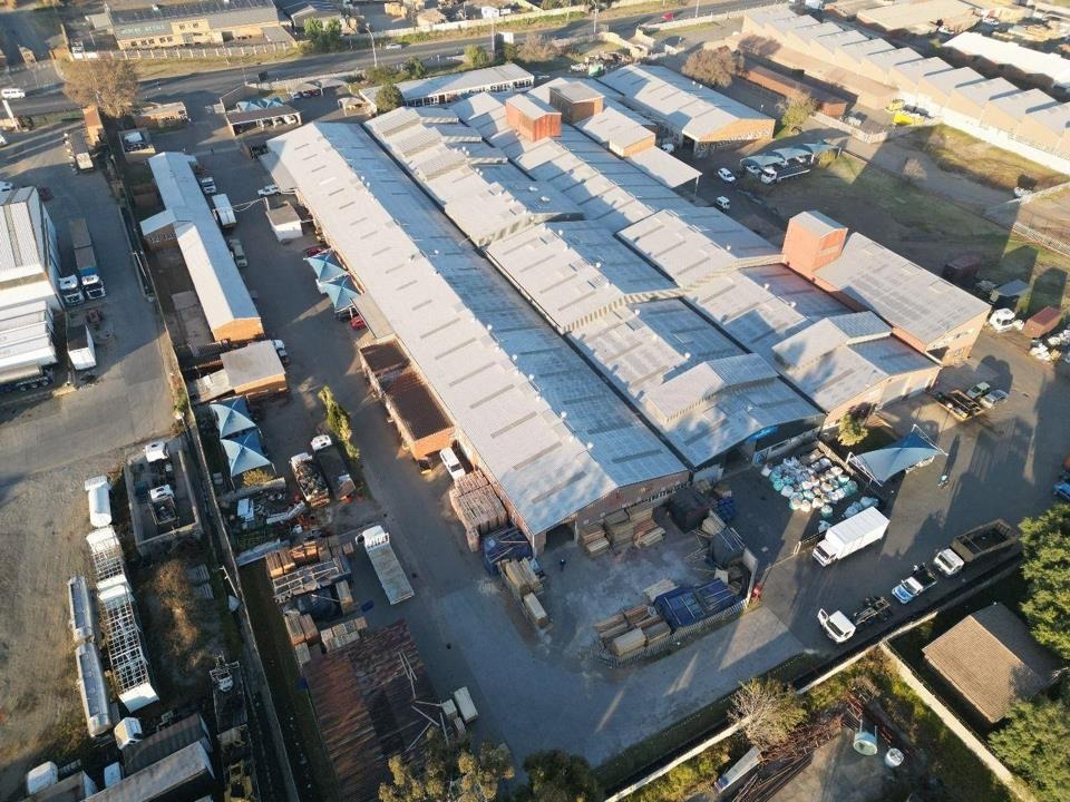 Industrial Property for Sale in Boksburg Central for R74,900,000 - ROI: 13.5%.