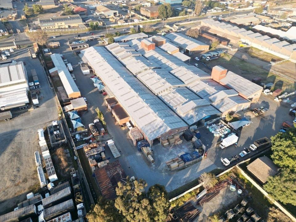 Industrial Property for Sale in Boksburg Central for R74,900,000 - ROI: 13.5%.