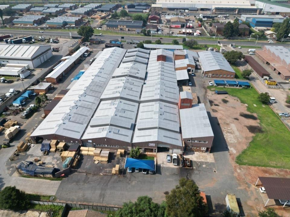 Industrial Property for Sale in Boksburg Central for R74,900,000 - ROI: 13.5%.